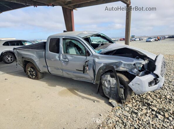 3TYSZ5AN5MT009452 2021 TOYOTA TACOMA Gray Передня права чверть