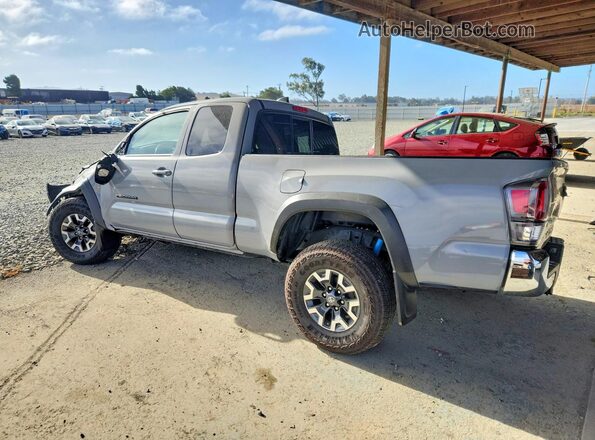 3TYSZ5AN5MT009452 2021 TOYOTA TACOMA Gray Задня ліва чверть