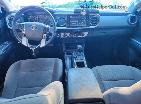 3TYSZ5AN8PT132828 2023 TOYOTA TACOMA White Առջևի վահանակի տեսք