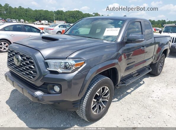 3TYSZ5AN9NT098153 2022 TOYOTA TACOMA Серый Передняя левая четверть