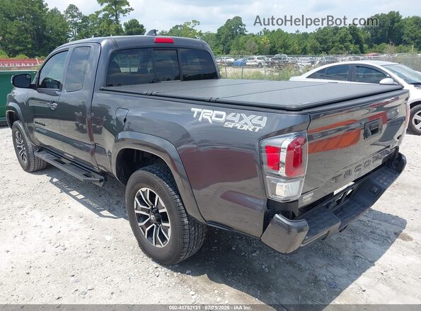 3TYSZ5AN9NT098153 2022 TOYOTA TACOMA Серый Задняя левая четверть