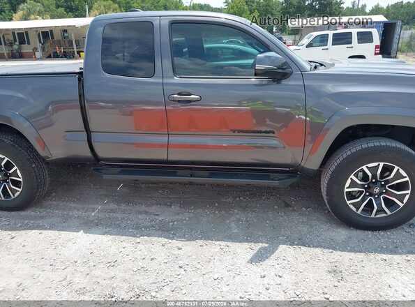 3TYSZ5AN9NT098153 2022 TOYOTA TACOMA Серый Вид задней части салона