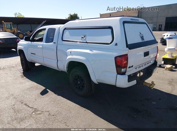 3TYSZ5ANXNT090823 2022 TOYOTA TACOMA Белый Задняя левая четверть