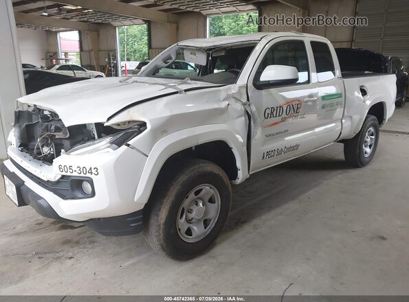 3TYSZ5ANXPT118087 2023 TOYOTA TACOMA White Առջևի ձախ երեք քառորդ տեսարան