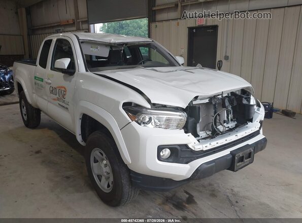 3TYSZ5ANXPT118087 2023 TOYOTA TACOMA White Դիմացի տեսք