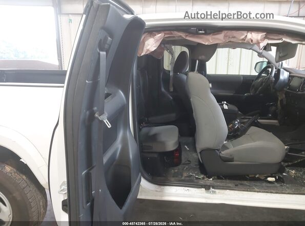 3TYSZ5ANXPT118087 2023 TOYOTA TACOMA White VIN կոդի պիտակի տեսք