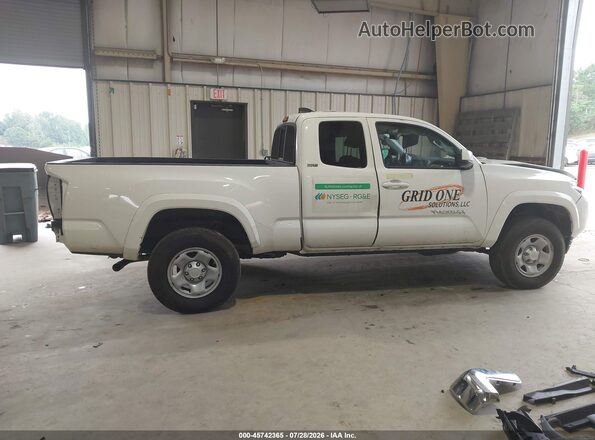 3TYSZ5ANXPT118087 2023 TOYOTA TACOMA White Սալոնի 360 աստիճան տեսք