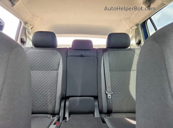 3VV0B7AX0KM043737 2019 VOLKSWAGEN TIGUAN Blue Widok tylnych siedzeń