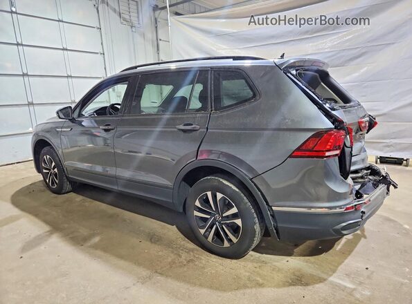 3VV0B7AX0NM066312 2022 VOLKSWAGEN TIGUAN Gray უკანა მარცხენა