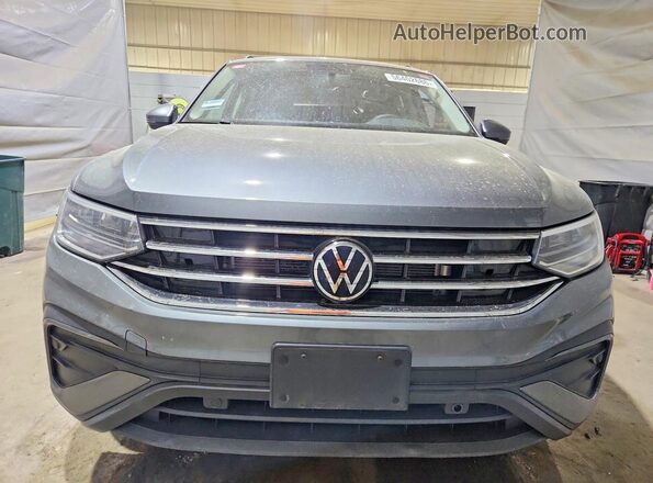 3VV0B7AX0NM066312 2022 VOLKSWAGEN TIGUAN Gray წინა ხედი