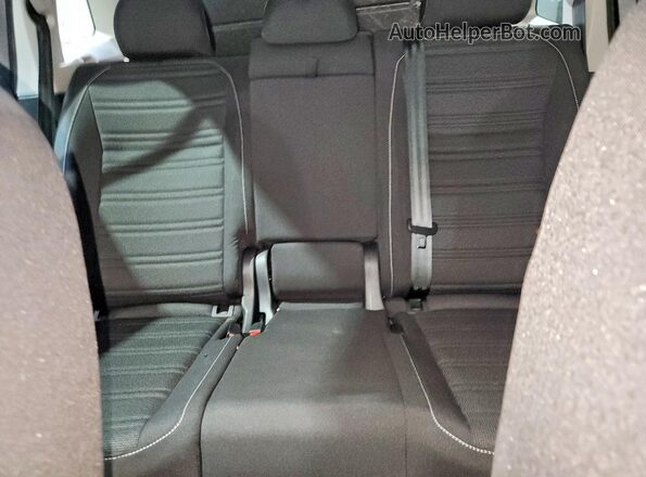 3VV0B7AX0NM066312 2022 VOLKSWAGEN TIGUAN Gray უკანა სავარძლების ხედი