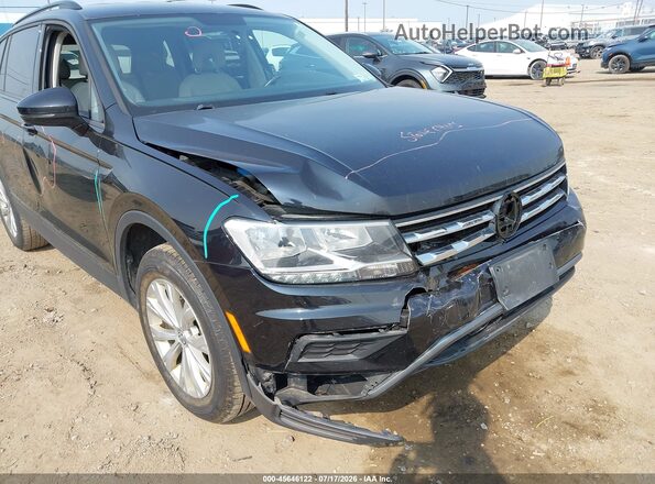3VV0B7AX2JM091089 2018 VOLKSWAGEN TIGUAN Black Դիմացի տեսք
