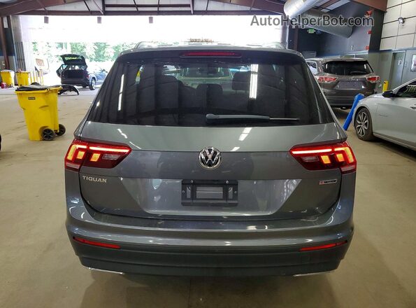 3VV0B7AX3KM188268 2019 VOLKSWAGEN TIGUAN Gray Vista trasera