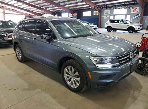 3VV0B7AX3KM188268 2019 VOLKSWAGEN TIGUAN Gray Delantero derecho