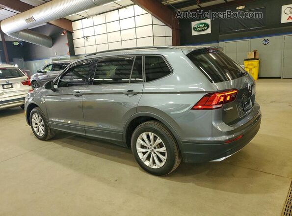 3VV0B7AX3KM188268 2019 VOLKSWAGEN TIGUAN Gray Trasero izquierdo