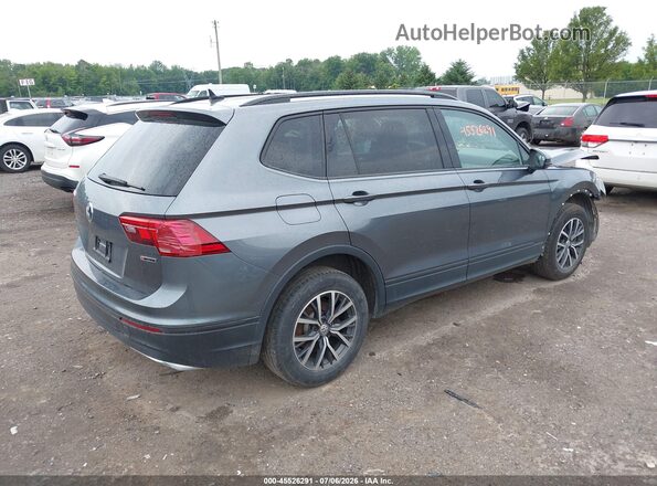 3VV0B7AX3MM116232 2021 VOLKSWAGEN TIGUAN Серый Задняя правая четверть
