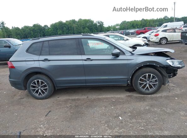 3VV0B7AX3MM116232 2021 VOLKSWAGEN TIGUAN Серый Вид задней части салона