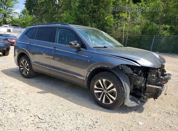 3VV0B7AX3NM082505 2022 VOLKSWAGEN TIGUAN Gray Передня права чверть