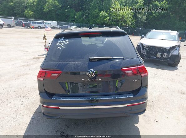 3VV0B7AX3NM166792 2022 VOLKSWAGEN TIGUAN Black 