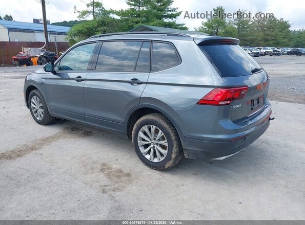 3VV0B7AX4JM044145 2018 VOLKSWAGEN TIGUAN Gray Հետևի ձախ