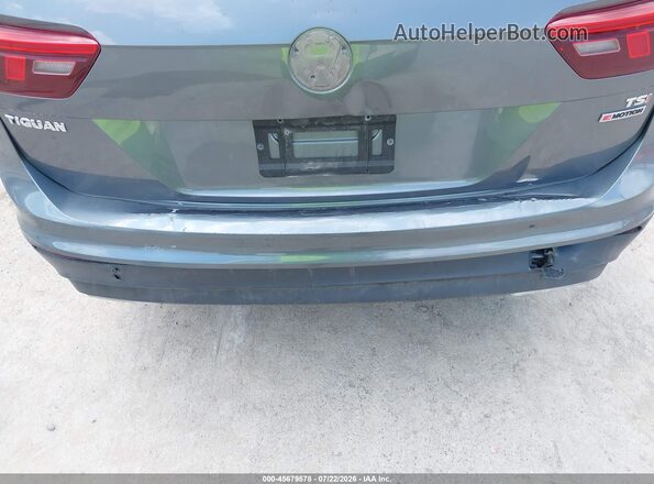 3VV0B7AX4JM044145 2018 VOLKSWAGEN TIGUAN Gray Դիմացի տեսք