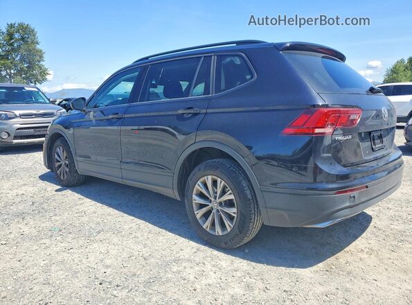 3VV0B7AX5JM080622 2018 VOLKSWAGEN TIGUAN Black Հետևի ձախ