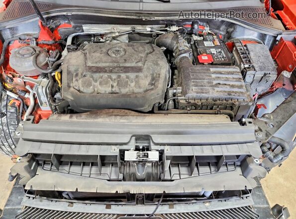 3VV0B7AX5KM118030 2019 VOLKSWAGEN TIGUAN Orange Engine compartment view