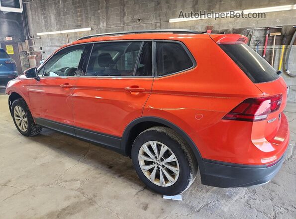 3VV0B7AX5KM118030 2019 VOLKSWAGEN TIGUAN Orange Rear left