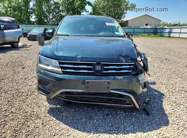 3VV0B7AX5KM118285 2019 VOLKSWAGEN TIGUAN Бирюзовый Вид спереди
