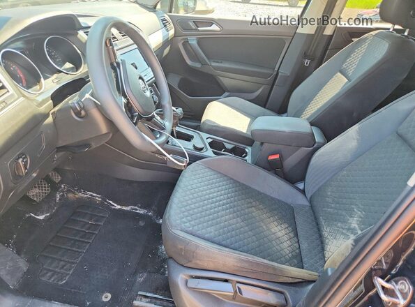 3VV0B7AX5KM118285 2019 VOLKSWAGEN TIGUAN Бирюзовый Вид салона спереди