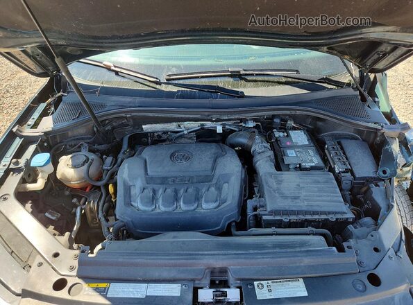 3VV0B7AX5KM118285 2019 VOLKSWAGEN TIGUAN Бирюзовый Вид подкапотного пространства