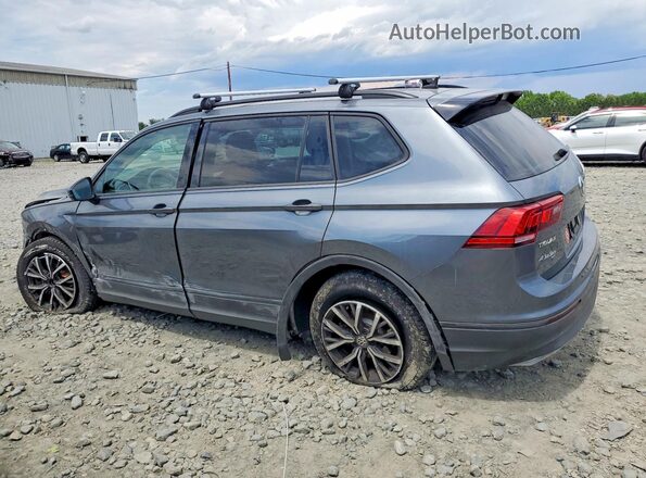 3VV0B7AX5MM000949 2021 VOLKSWAGEN TIGUAN Gray Trasero izquierdo