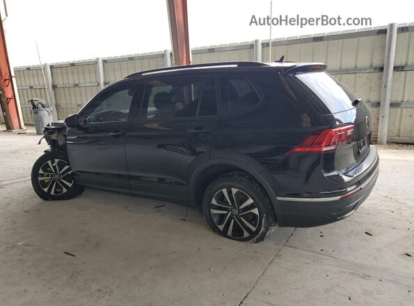 3VV0B7AX5NM008972 2022 VOLKSWAGEN TIGUAN Black Trasero izquierdo