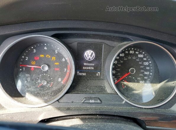 3VV0B7AX6LM140555 2020 VOLKSWAGEN TIGUAN Silver Widok zestawu wskaźników