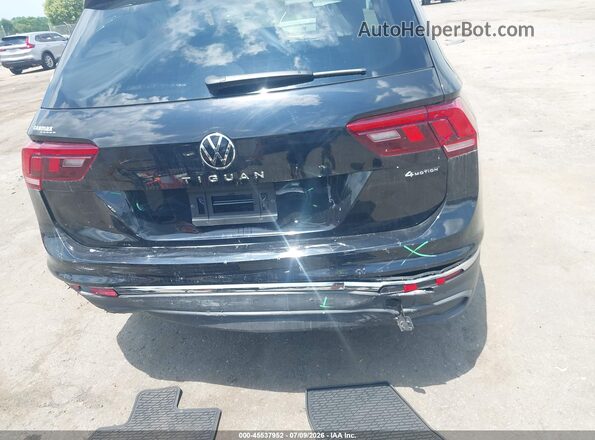 3VV0B7AX6NM077900 2022 VOLKSWAGEN TIGUAN Black წინა ხედი
