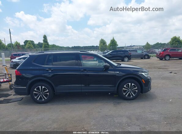 3VV0B7AX6NM077900 2022 VOLKSWAGEN TIGUAN Black უკანა სალონის ხედი