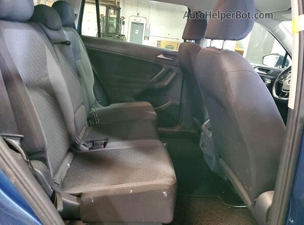 3VV0B7AX7KM177192 2019 VOLKSWAGEN TIGUAN Синий Вид задней части салона