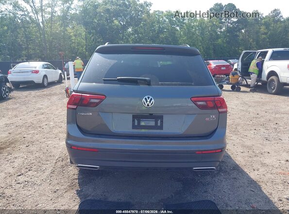 3VV0B7AX8JM014968 2018 VOLKSWAGEN TIGUAN Gray 