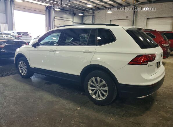 3VV0B7AX8JM047968 2018 VOLKSWAGEN TIGUAN Белый Задняя левая четверть