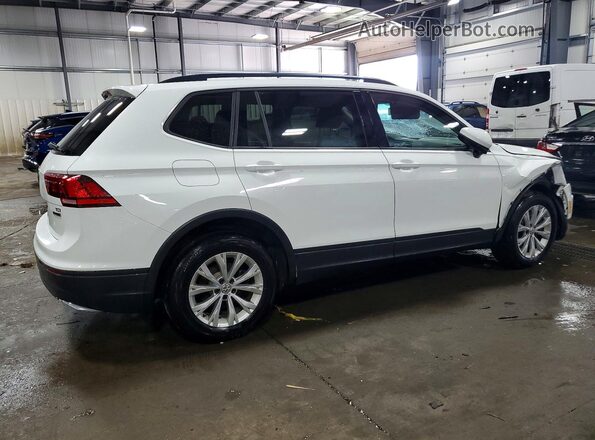 3VV0B7AX8JM047968 2018 VOLKSWAGEN TIGUAN Белый Задняя правая четверть