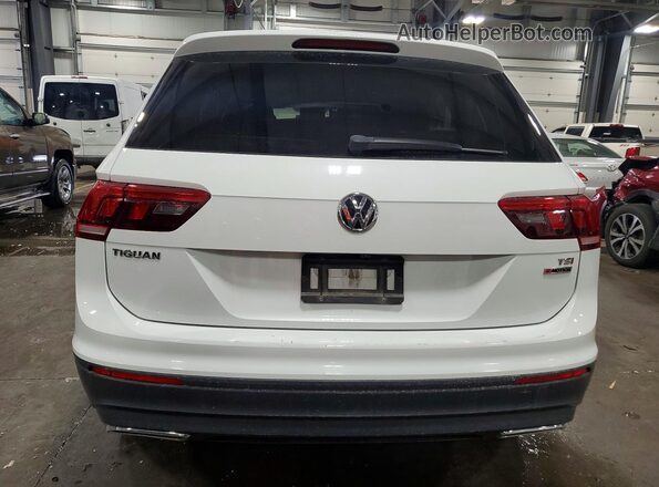 3VV0B7AX8JM047968 2018 VOLKSWAGEN TIGUAN Белый Вид сзади