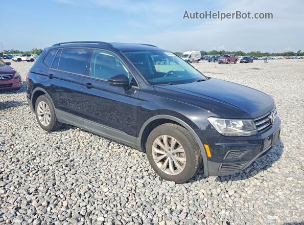 3VV0B7AX8JM083238 2018 VOLKSWAGEN TIGUAN Black Передня права чверть