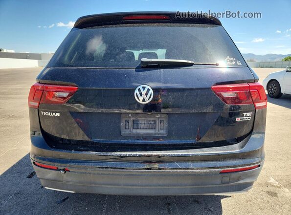 3VV0B7AX8JM088102 2018 VOLKSWAGEN TIGUAN Black Widok z tyłu
