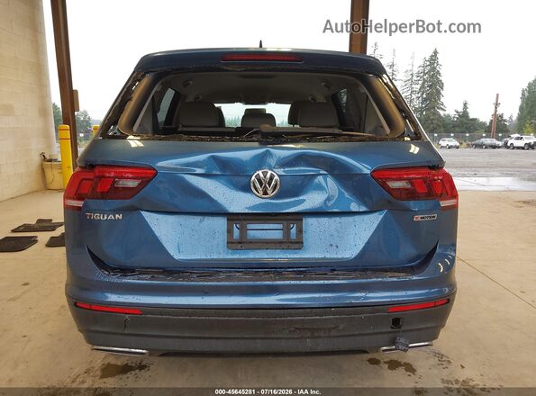 3VV0B7AX8LM175033 2020 VOLKSWAGEN TIGUAN Синий Вид спереди