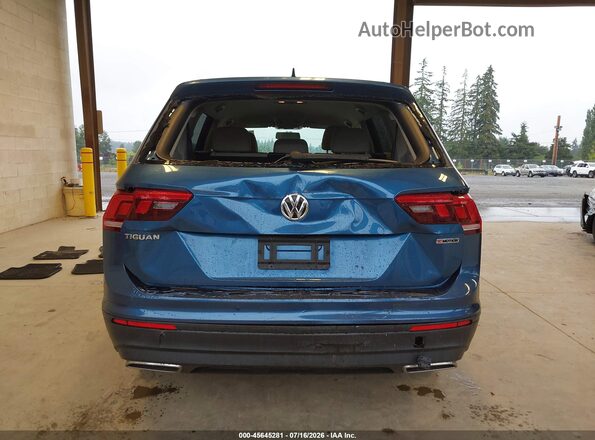 3VV0B7AX8LM175033 2020 VOLKSWAGEN TIGUAN Синий 
