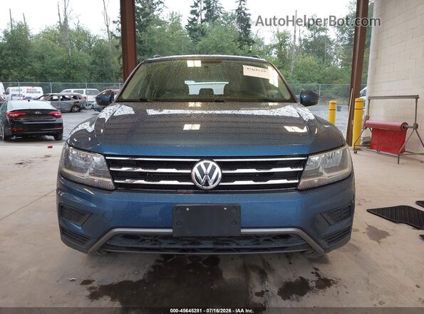 3VV0B7AX8LM175033 2020 VOLKSWAGEN TIGUAN Синий Вид щитка приборов