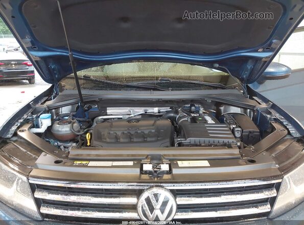 3VV0B7AX8LM175033 2020 VOLKSWAGEN TIGUAN Синий Вид сзади