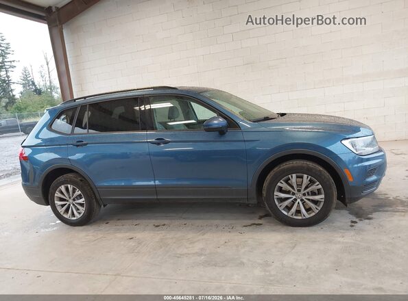 3VV0B7AX8LM175033 2020 VOLKSWAGEN TIGUAN Синий Вид задней части салона