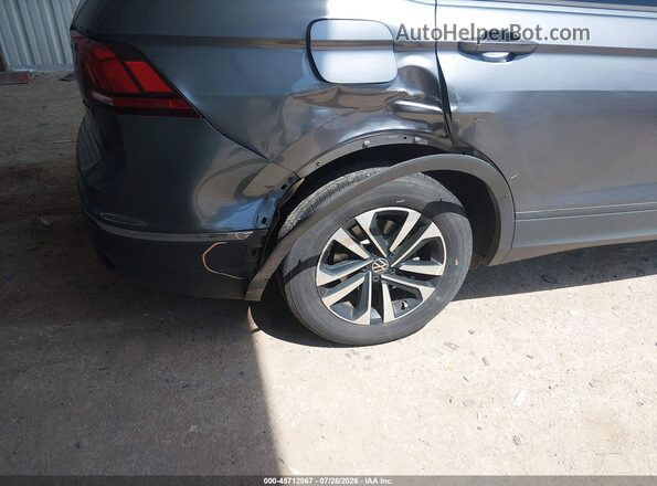 3VV0B7AX8NM016726 2022 VOLKSWAGEN TIGUAN Серый Вид спереди