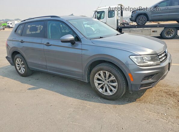 3VV0B7AX9JM092269 2018 VOLKSWAGEN TIGUAN Gray Передня права чверть